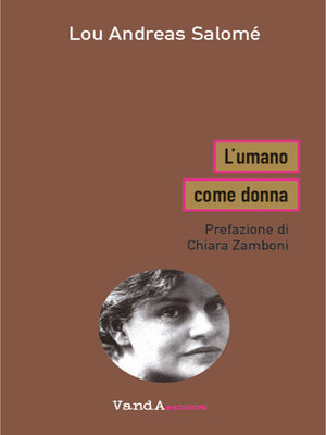 cover image of L'umano come donna
